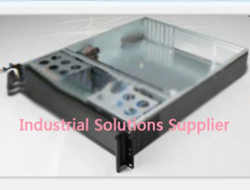 

New 2U Computer Case Aluminum Drawing Panel 6 Hard Drive 2U Power Supply PC Board Size
