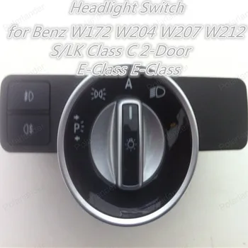 

Polarlander Knob Button Headlight Switch 2129057100 for Benz W172 W204 W207 W212 S/LK Class C 2-Door E-Class Fog Headlight Lamp