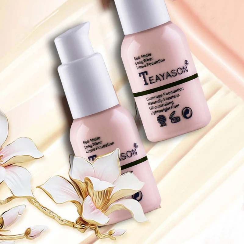 Matte Liquid Foundation Moisturizing Hide Facial Blemishes Even Skin Tone Liquid Concealer BB Cream Matte Liquid Foundation Moisturizing Hide Facial Blemishes Even Skin Tone Liquid Concealer BB Cream