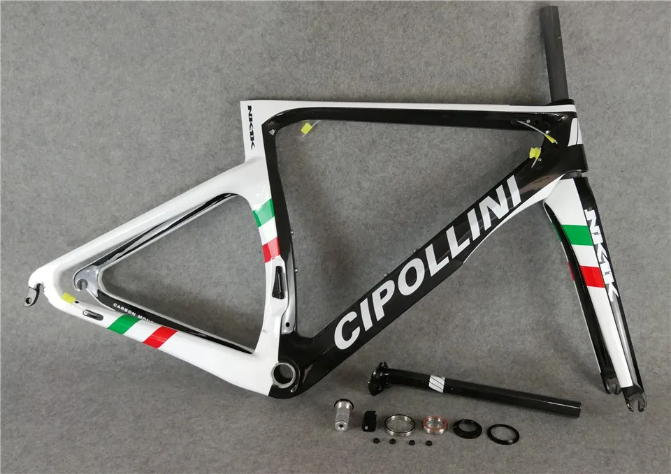 Excellent T1100 Carbon Road Frame set 2019 Cipollini NK1K Carbon Road Bike Frames 3k or 1k carbon bicycle framework 33