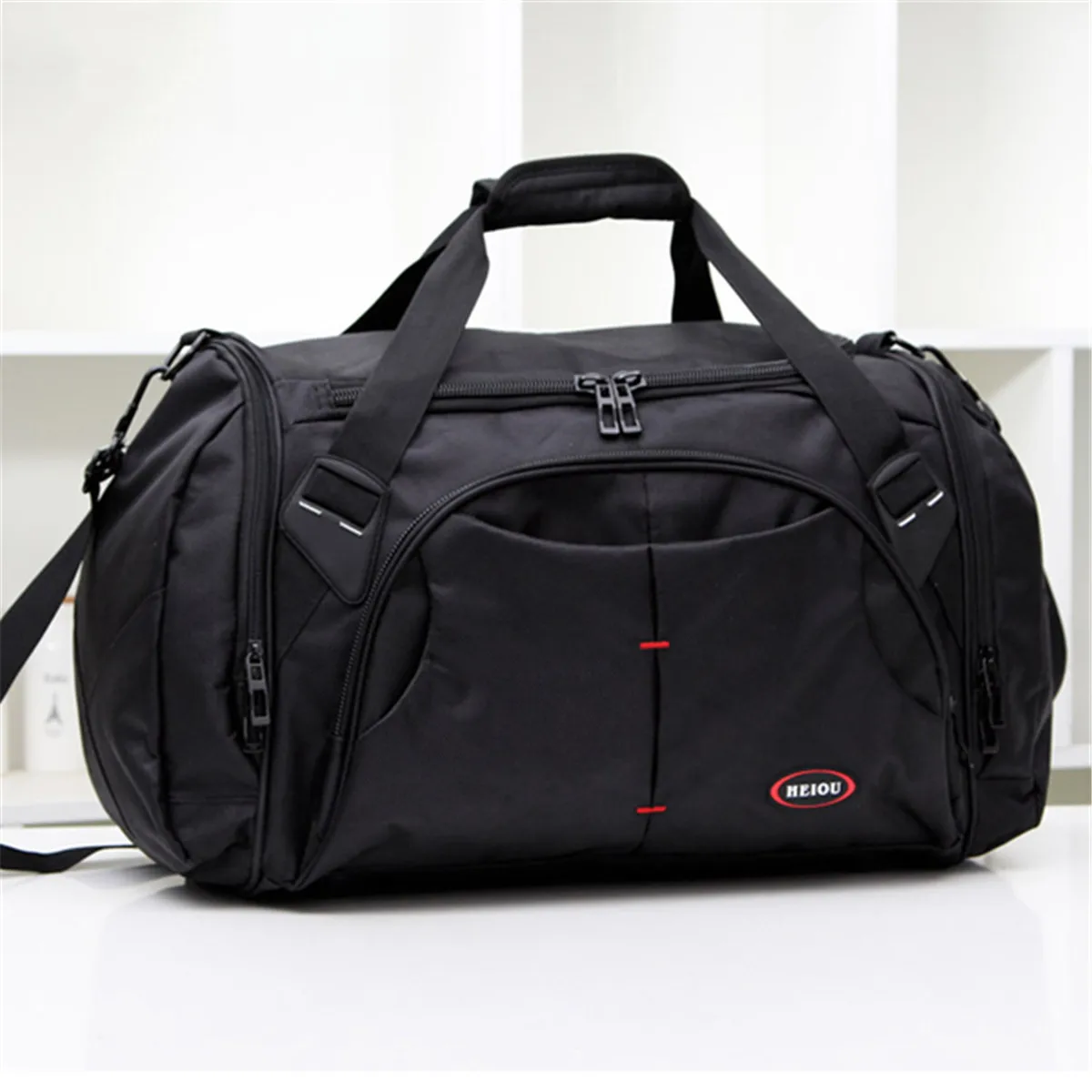 

AEQUEEN Men Oxford Travel Bag Waterproof Traveling Handbag Fashion Large Capacity Luggage Shoulder Bag Women Duffel Totes Bags