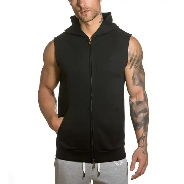 supreme sleeveless hoodie