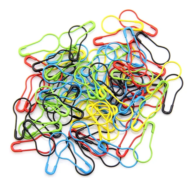 Download Aliexpress.com : Buy 100Pcs/Lot 5 Color DIY Sewing Tools Knitting Crochet Locking Stitch Marker ...