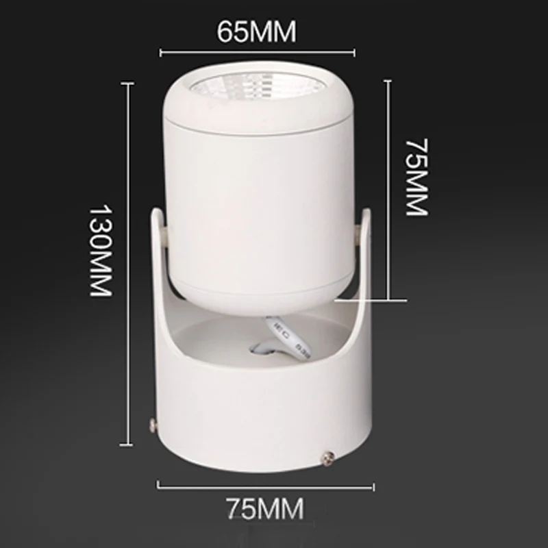 Jiawen ультра яркий 9 Вт прожектор для Attics спальни фоновые огни(AC85-265V