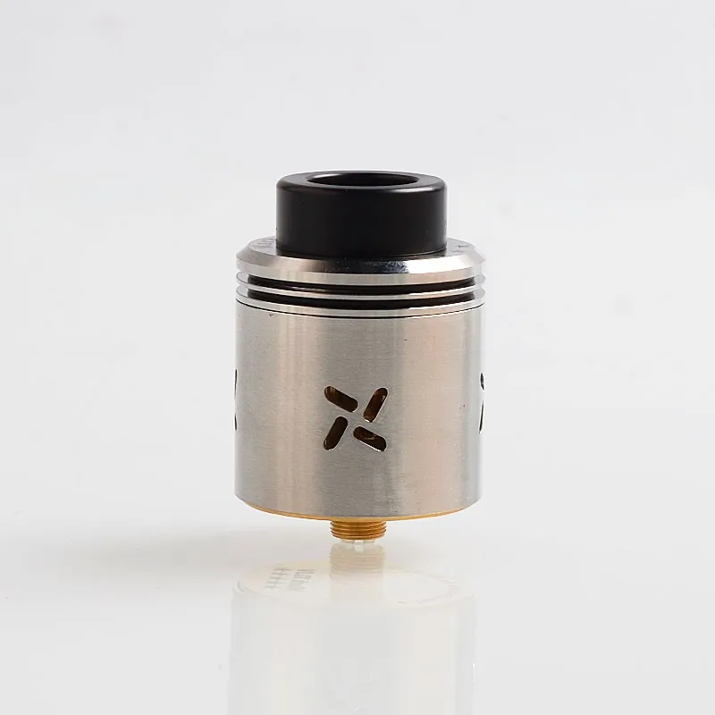 

Original Shield Cig Mark XLIV RDA 30mm 4 / 8 Coil Stainless Steel Rebuildable Dripping Vape Atomizer for Mechanical Vape Box Mod