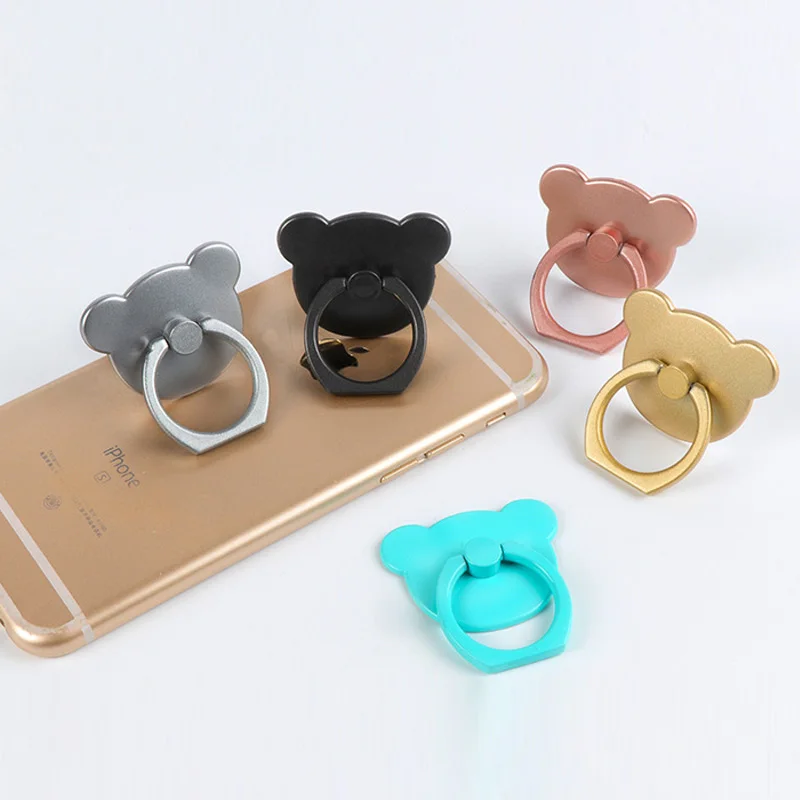 car phone Holder Universal Mobile Phone Ring 3D IRE Stand Finger Grip Stand For airpod iPhone X 8 7 plus Samsung galaxy S9 note8