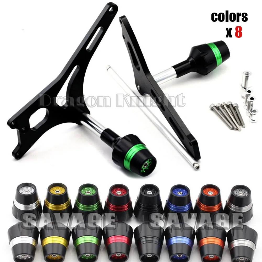 

For Kawasaki NINJA 250/300 2013-2014 Motorcycle Accessories Frame Slider Crash Protector Bobbins Falling Protection