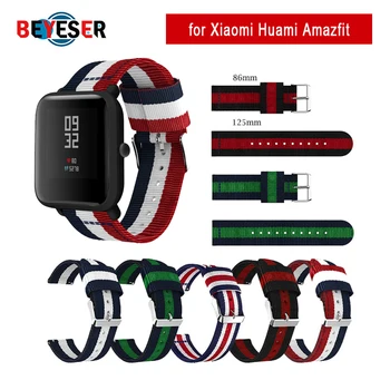 

Nylon Band For Amazfit Bip Youth Watchband Replace for Xiaomi Huami Amazfit Band Bracelet For Huami Amazfit Bip Bit Wrist Strap