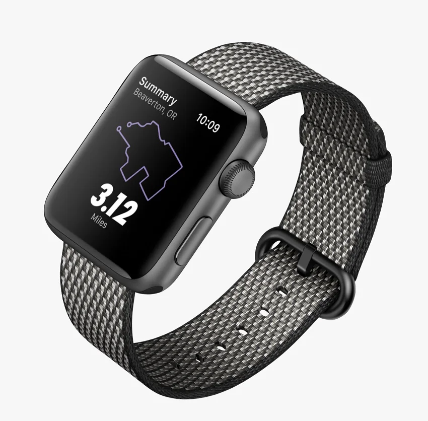 Для Apple Watch, версии 3, 38/42 мм спортивные Смарт-часы gps сердечного ритма Сенсор работы при прослушивании музыки по Bluetooth Swimproof IOS для смартфона