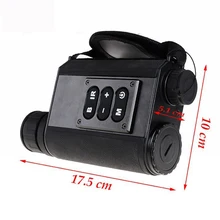 500m laser rangefinder 200m night vision view Mutifuctional 6X32 Night Visions Infrared IR Monocular Scope Scout Laser Ranger