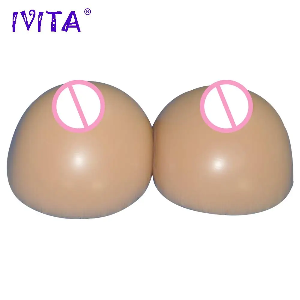 

IVITA 4600g Realistic Silicone Artificial Breast Form Fake Boobs False Breasts Forms For Crossdresser Transgender Mastectomy