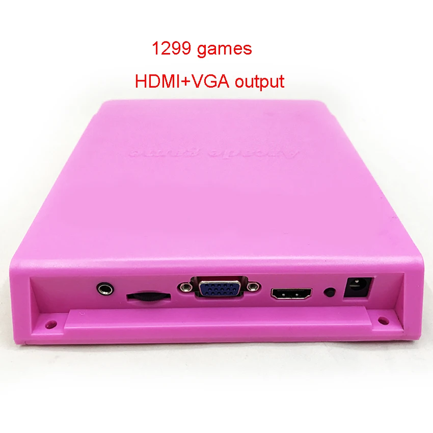 Коробка 5S + 1299 в 1 плата Jamma HDMI/VGA выход HD для аркадной машины с монетоприемником 999
