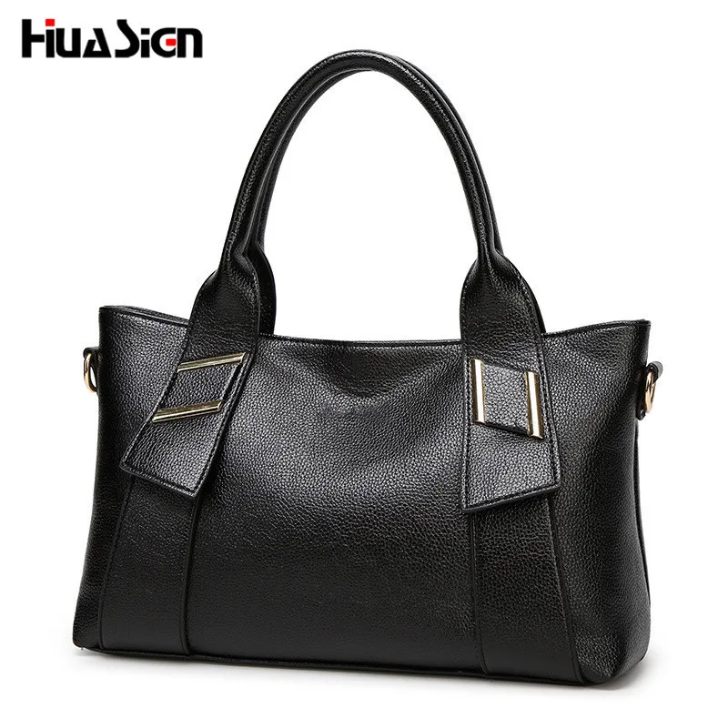 

Huasign Women Fashion Leisure Hobos Shoulder Bag Lady Leather Messenger Bag Pure Color Elegant Handbag Crossbody Bag