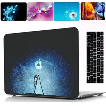 2019 New Print Pattern Protective Hard Shell Case Keyboard Cover Skin For 11 12 13 15″Apple Macbook Air Pro Retina Touch Bar