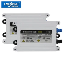 LMUSONU 1 PAIR HIGH QUALITY AC 12V 55W FAST START HID XENON BALLAST CAR DIGITAL FAST BRIGHT HID BALLAST