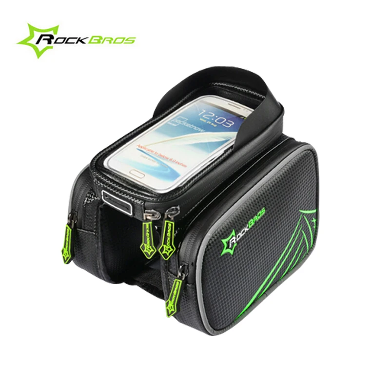 rockbros top tube bike bag