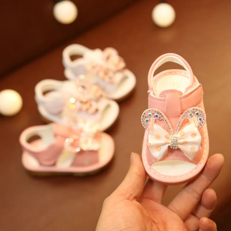 

Baby Girl Sandals Summer Baby Shoes Cute Butterfly Baby Girl Shoes Sandals For Girls Baby Anti-Slip Shoes