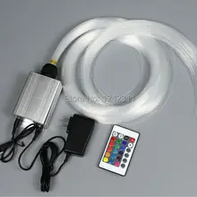 Семейный мини-оптоволоконный светильник, светодиодный светильник+ оптическое волокно, RGB изменение цвета, Звездный эффект, настенный светильник, гипноз лампа