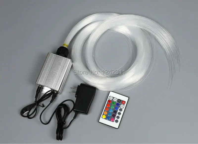 Mini fiber optic light kit baby room night light colours change stars ceiling 5w