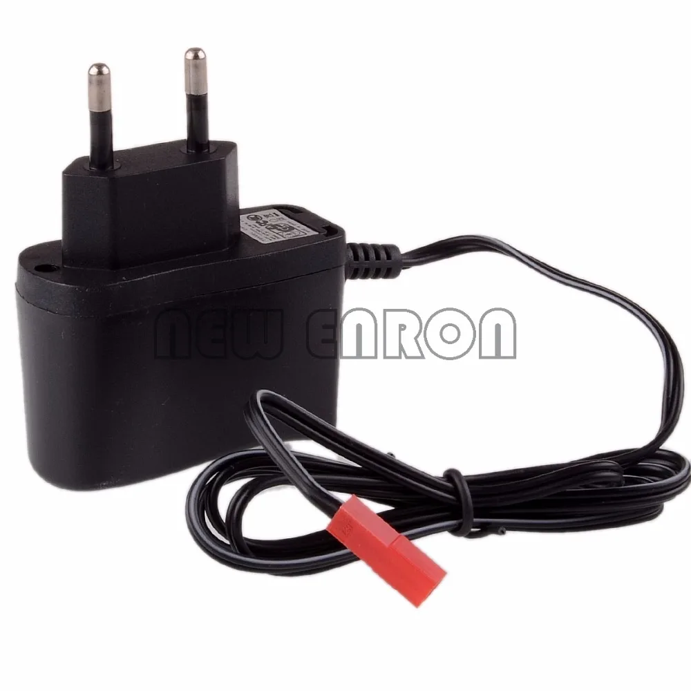 Новый ENRON 6V 500mA EU штекер AC100-240V зарядное устройство JST разъем для NiMH NiCD батареи T10097GS