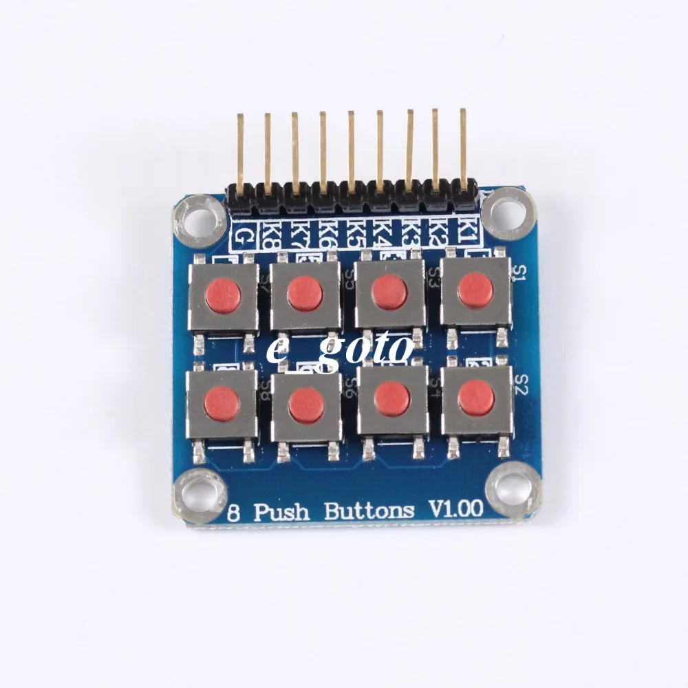 10pcs 2x4 4x2 Keypad 8 Key Board Matrix Keyboard Button for Arduino AVR ...