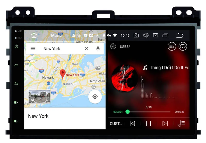 Cheap Belsee 9" IPS Screen Octa core Player Android 8.0 Car Head Unit Radio Navigation for Toyota Land Cruiser Prado 120 Lexus GX470 3