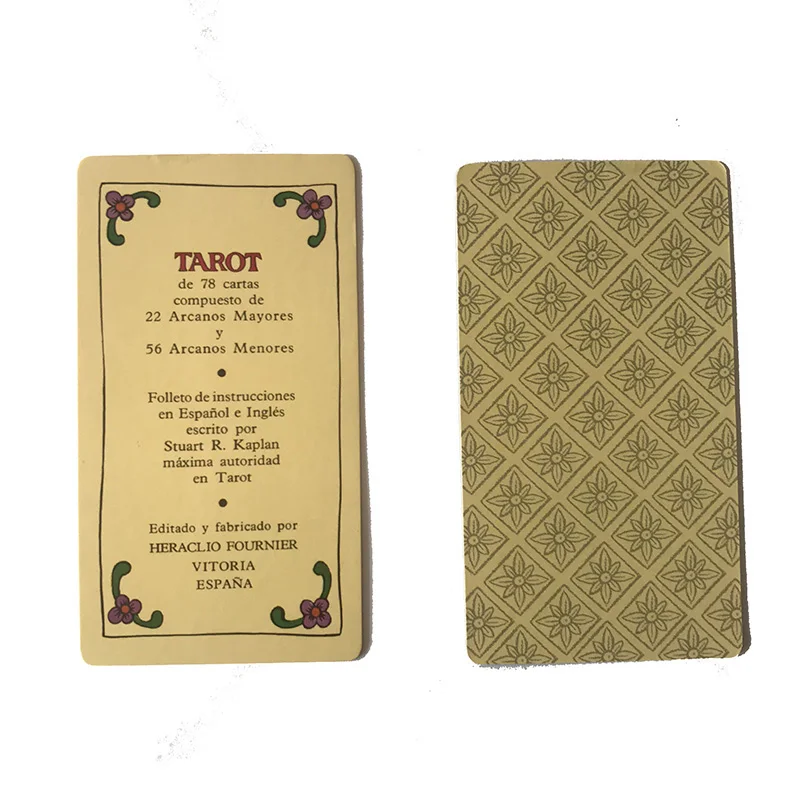 Tarot Board Game Funny Cards Game Classic Spanish Tarot Game with English/French/Spanish Edition Instructions