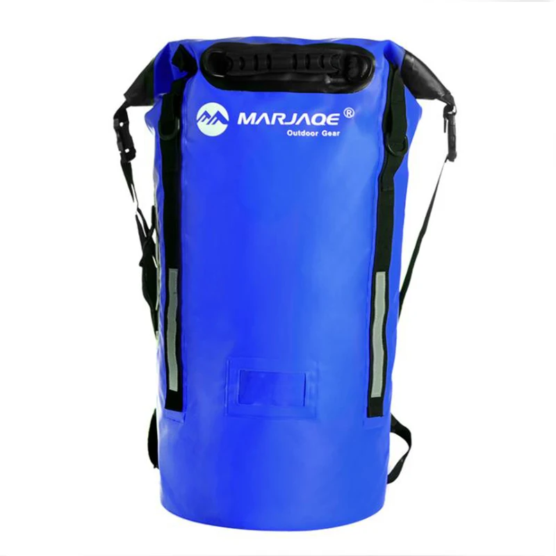 MARJAQE 40L водонепроницаемый плавательный мешок профессиональный открытый кемпинг сухой мешок буй Mochila треккинг хранения водонепроницаемый рюкзак