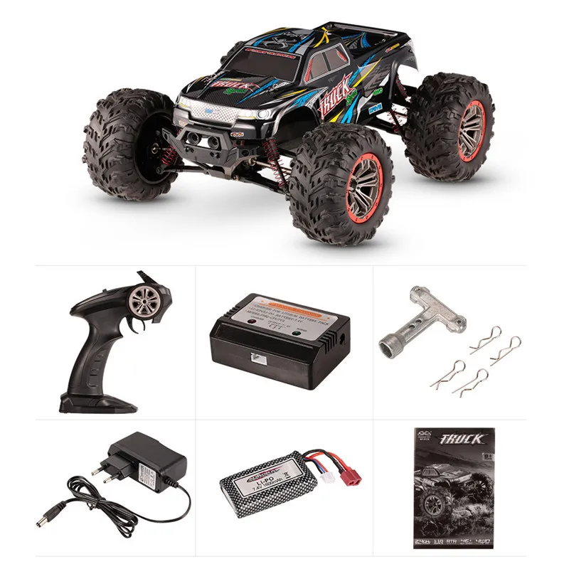 XinleHong 9125 1/10 2,4G 4WD 46 км/ч 60A высокое Скорость RC автомобиль дистанционного Управление автомобили Водонепроницаемый Внедорожник Багги электронные игрушки для детей