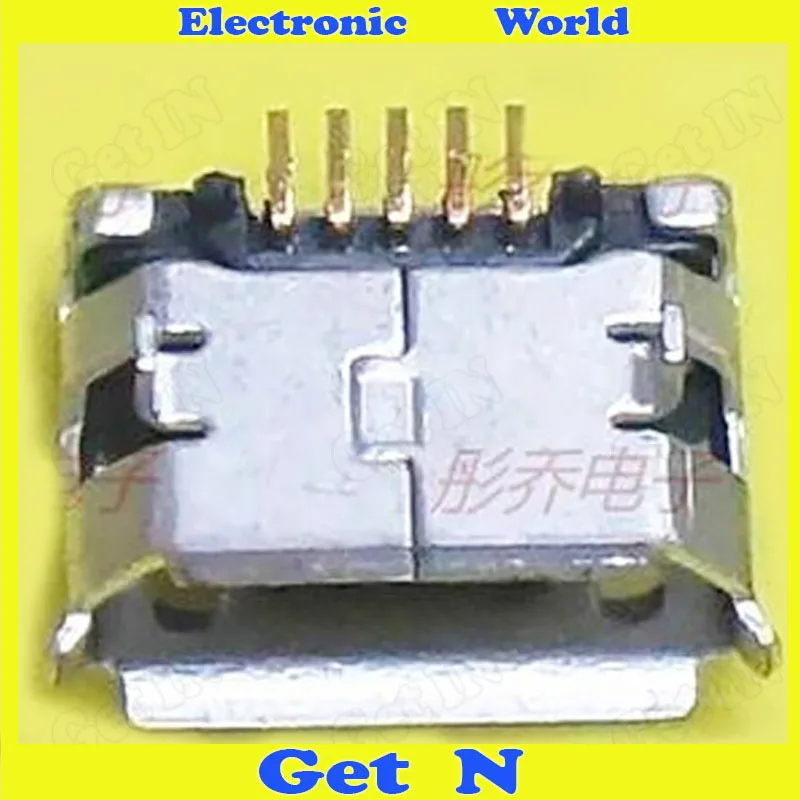 10000 Micro Pins With Solder Joint Mother Plug USB 5p MINI 