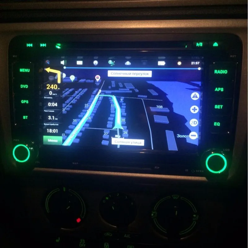 Excellent SilverStrong IPS Android9.0 2din Car DVD for Volkswagen Golf5 for Polo for Tiguan CC B6 B5 for skoda octavia2 fabia 701X30 4