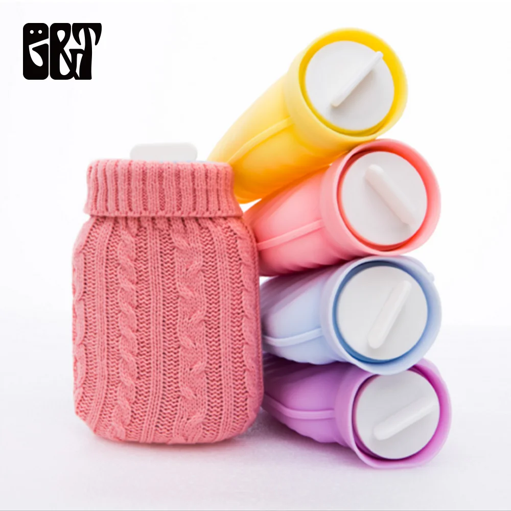GT Silicone Hot Water Heater Bag Microwave Heating Hot Water Bottle