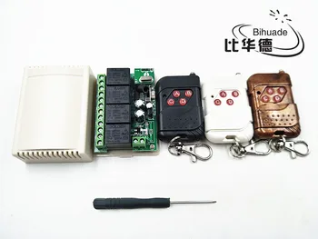 

315Mhz learning code 1527 Universal Wireless Remote Control Switch DC12V 4CH relay Receiver Module and (Color random shipment)