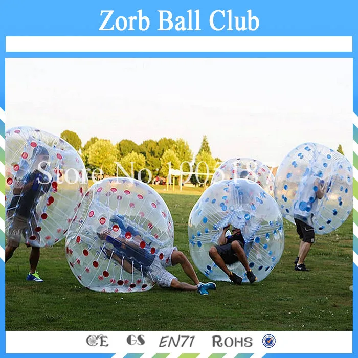 Free Shipping 1.0mm TPU 1.2m Dia Zorb Ball For Kids,Bumper Ball,Bubble Soccer On Sale