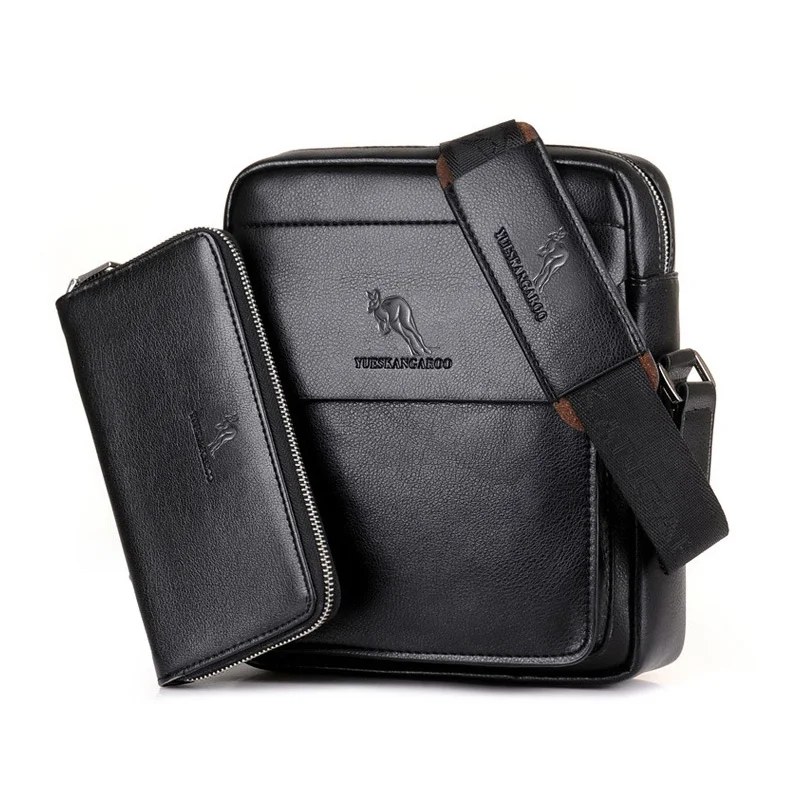 

Men Business Leather Shoulder Bag fashion Man Crossbody Messenger bag