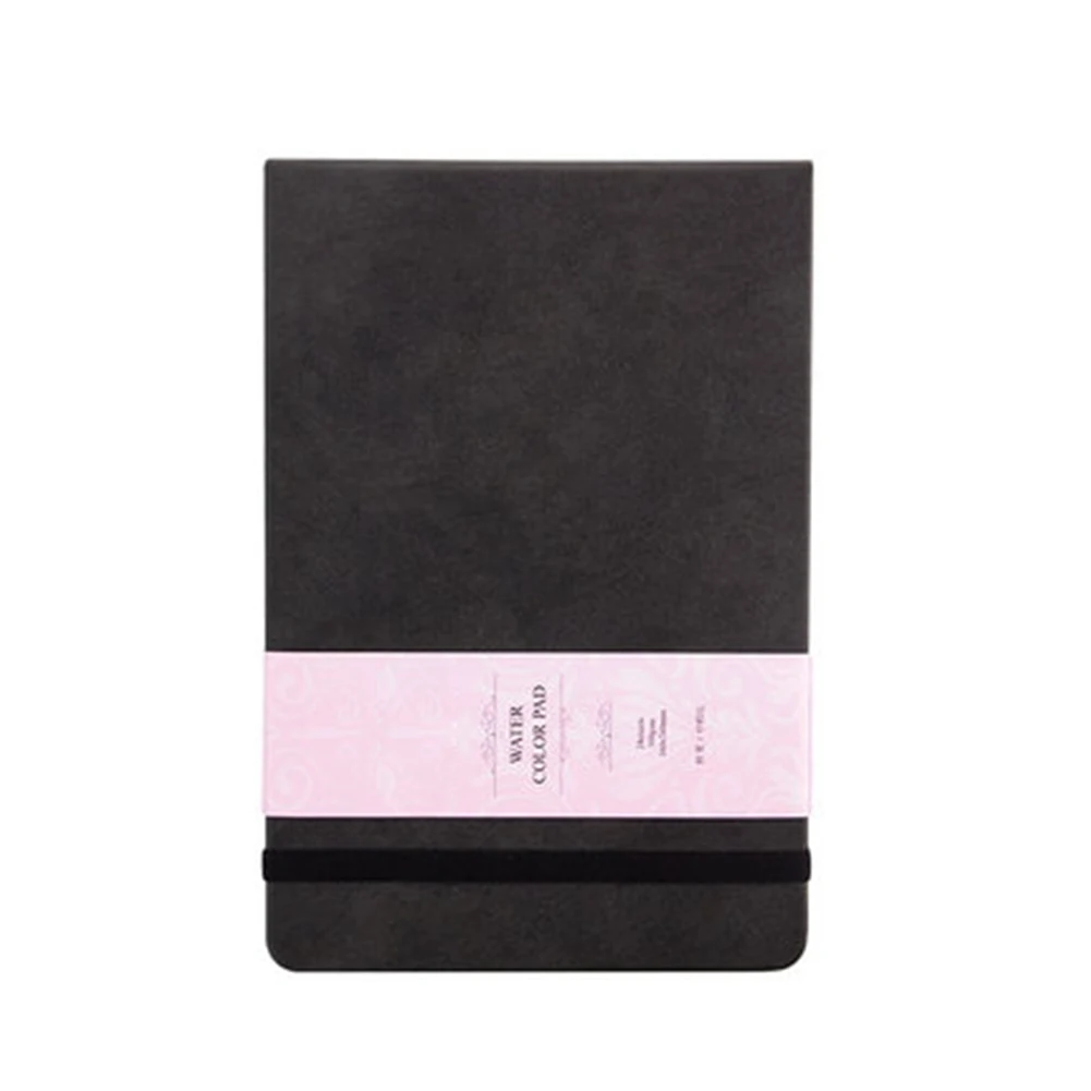 24 Sheets Sketch Watercolor Paper Artist Student Office School Hand Painted Professional Pocket Portable Water Soluble Book