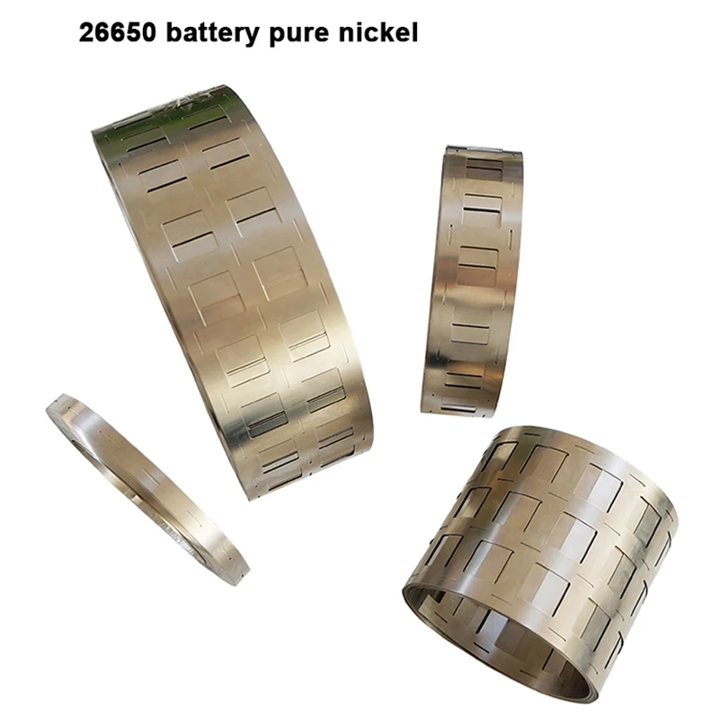 26650 батарея Чистый Никель полоса цилиндрическая литий-ионная батарея Чистый Никель 26650 никелевая лента подходит для 26650 2P 3P держатель