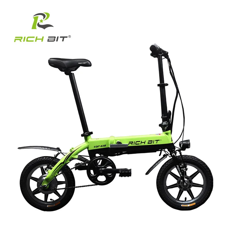 Sale RichBit TOP-618 High Capacity Electric Bike Battery 250W 36V 10.2Ah Lithium Battery With Charger Only compatible with RT-618 0