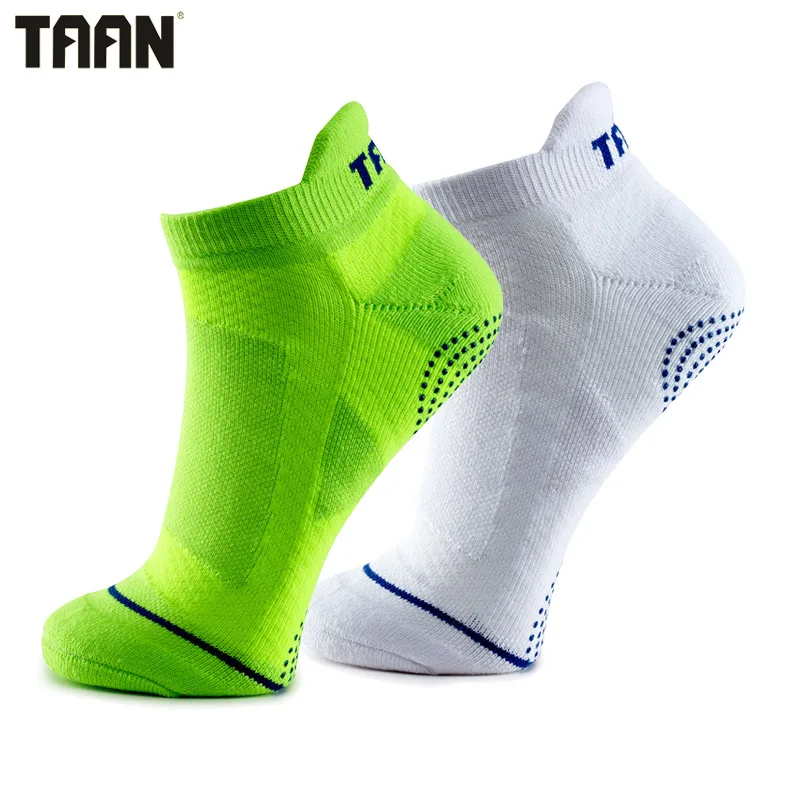 1 пара TAAN Профессиональный противоскользящие хлопковые Спортивные носки для Для мужчин Бег Баскетбол Велоспорт Волейбол бренд комфорт