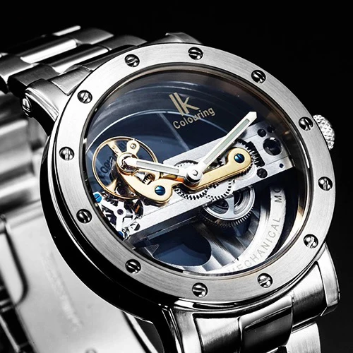 Оригинальные механические наручные часы Tourbillon для мужчин люксовый бренд бизнес