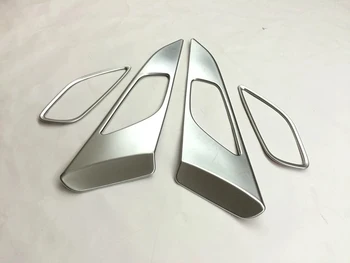 

ACCSSORIES FIT FOR 2014 2015 2016 MAZDA 3 AXELA CHROME INNER DOOR HANDLE COVER BEZEL GARNISH TRIM INSIDE FRAME BOWL CATCH