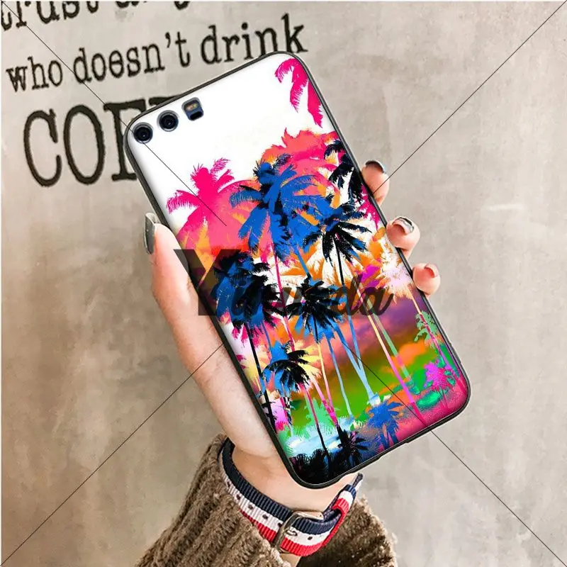 California Palm Trees Pattern