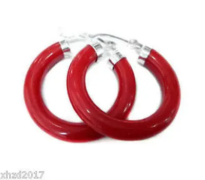

FREE SHIPPINGNew Arrived Design Unusual Red Sea Coral Earring