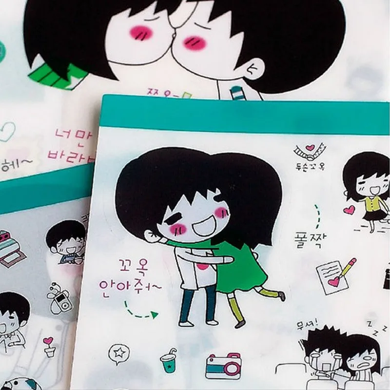 5 листов романтические ярлыки для мальчиков и девочек|kid dress|stationery organizerskid fitness |