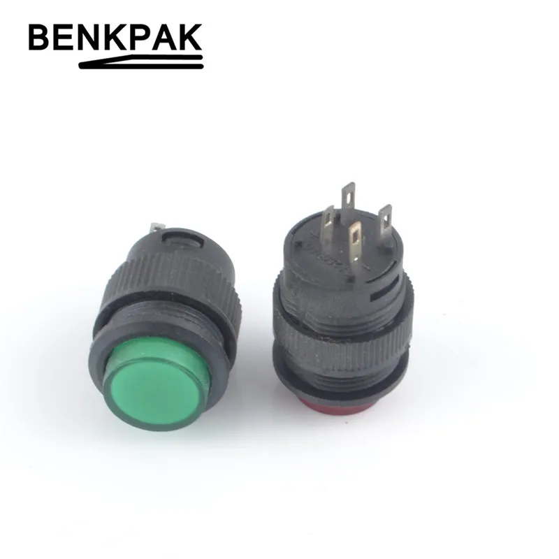 

16mm Self-locking &Momentary push button switch 2pin