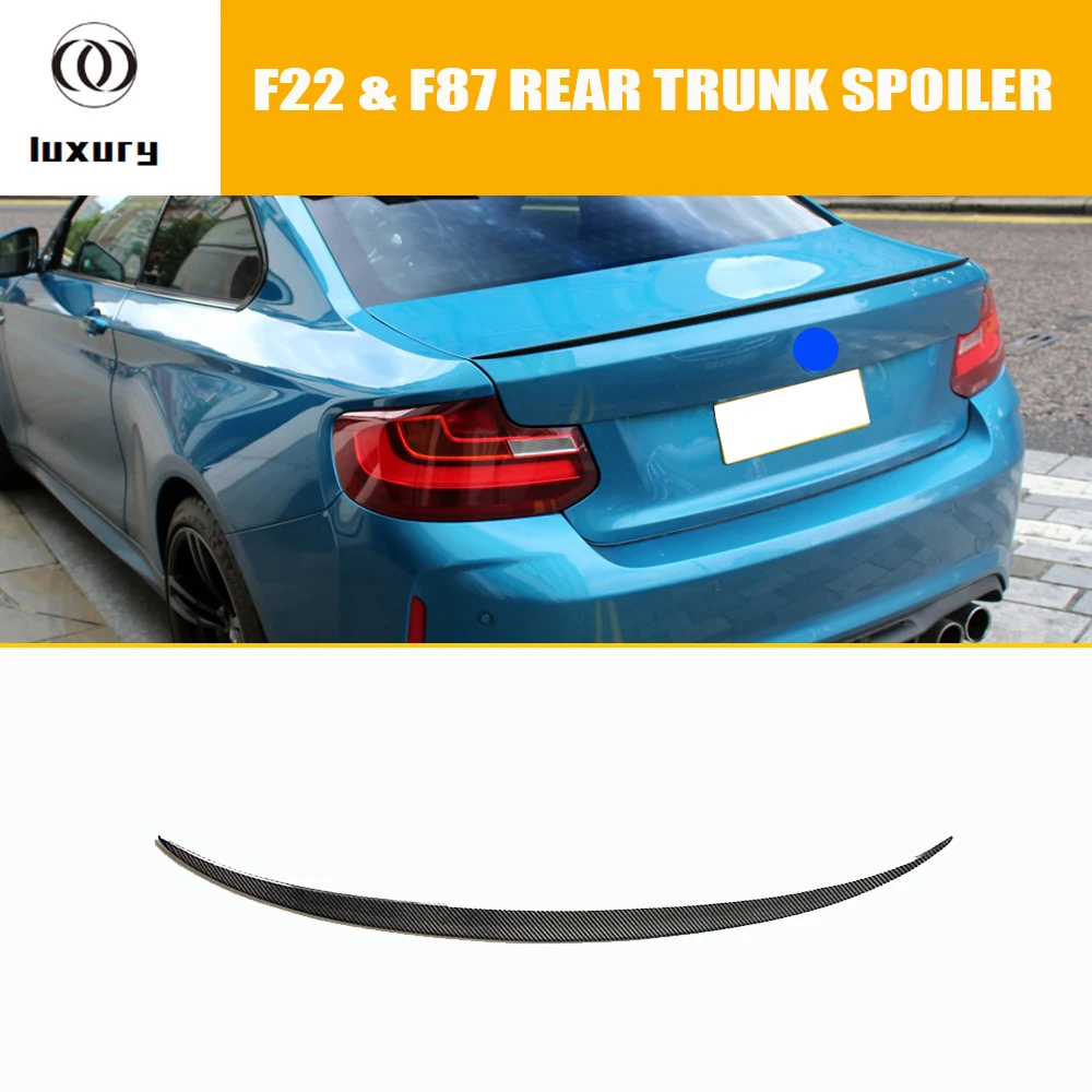 Задний спойлер для багажника из углеродного волокна M235i BMW F22 220i 228i F87 M2 2014 2019