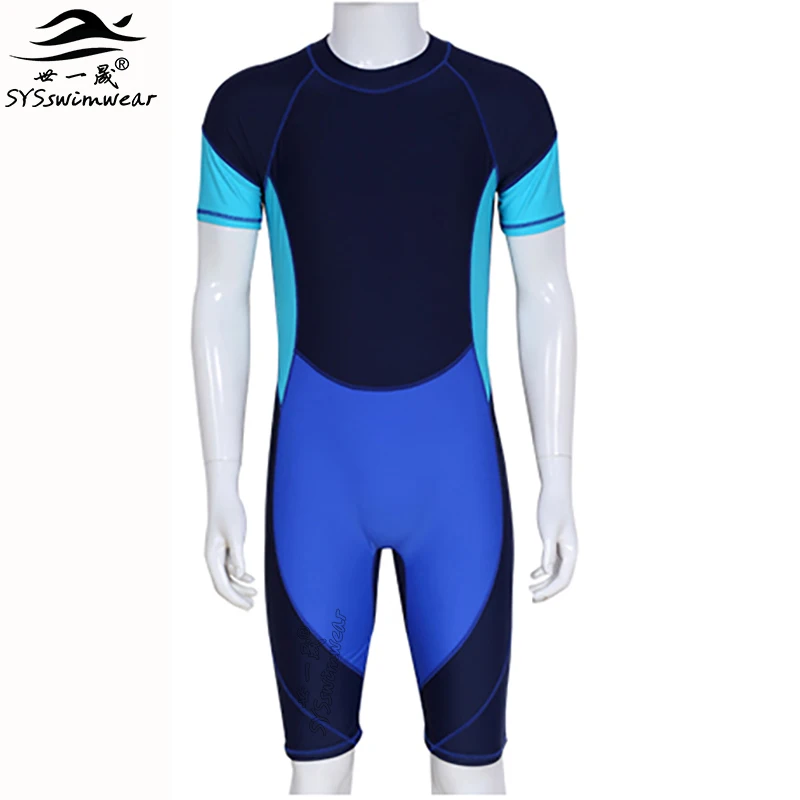 2017 High Quality Zipper Surfing Men One Pieces Swimwear Solid
