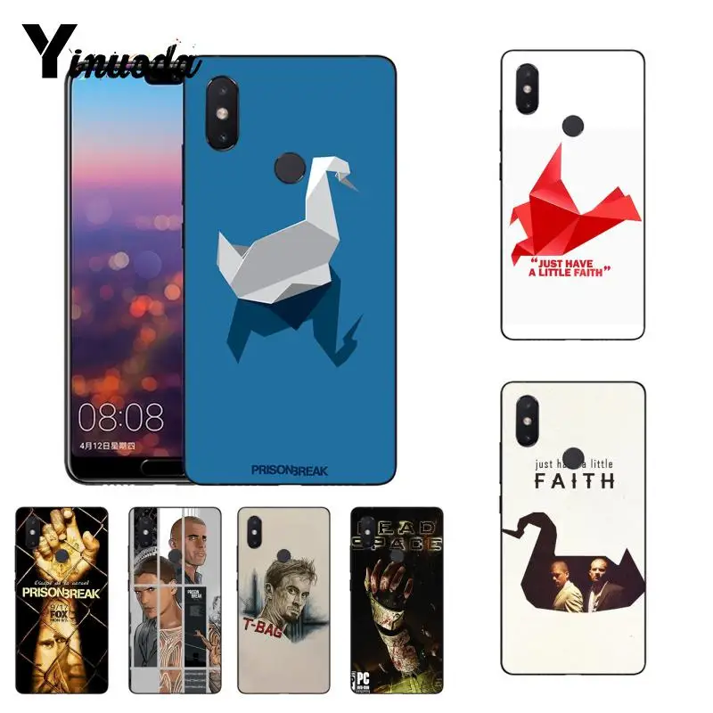 

Yinuoda michael scofield Prison Break Coque Shell Phone Case for Xiaomi Mi 6 Mix2 Mix2S Note3 8 8SE Redmi 5 5Plus Note4 4X 5