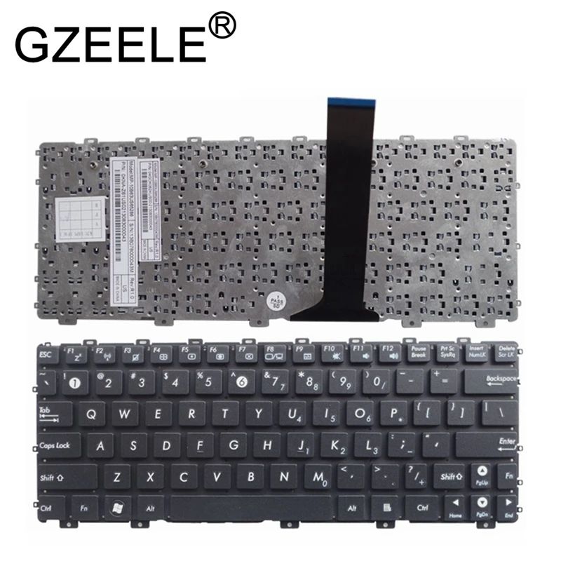 GZEELE новая клавиатура для ноутбука Asus Eee PC EPC 1015 1015PN 1015PW 1015BX 1015PX 1015PD 1015TX 1015CX 1011PX 1011CH без рамки