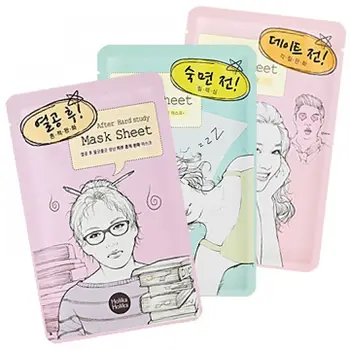 

HOLIKA HOLIKA Before /After Mask Sheet Facial Skin Care Moisturizing Oil Control Blackhead Remover Face Mask Korea Cosmetic 1pcs